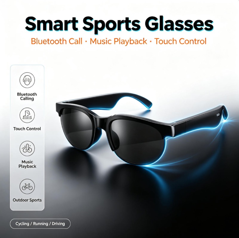 Smart Glasses Lens - XG88 PRO Open-Ear Smart Bluetooth-Brille TAC