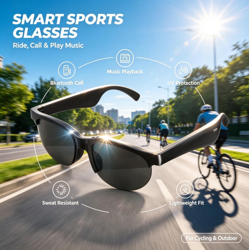 Intelligente Brille mit Blueto – Smart Glasses Lens Bewertung und Preis