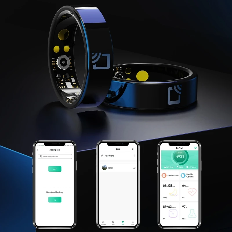 NFC Smart Ring – mit Herzfrequ – Smart Ring Nfc Pay Bewertung und Preis