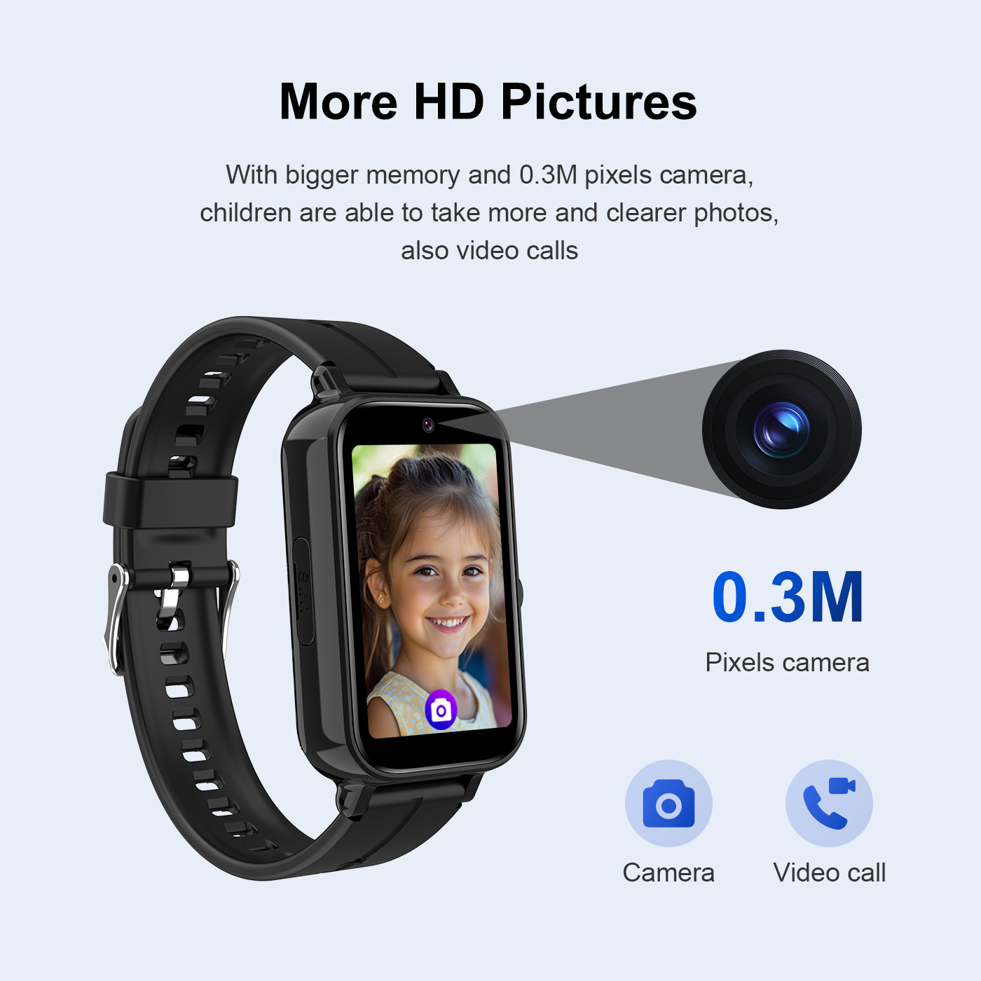 Kinder-Smartwatch für Kinder,  – Fall Detection Watch Bewertung und Preis
